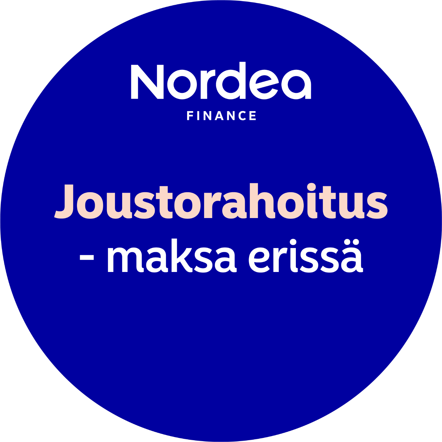 MAHTAVA RAHOITUSTARJOUS😃