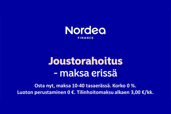 Kampanja jatkuu- mahtava rahoitustarjous 😃